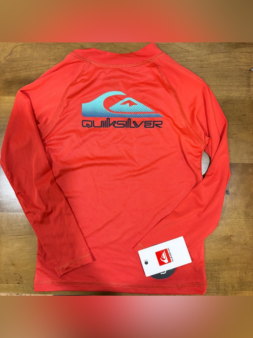 Quicksilver Long Sleeve 50UPF Rash-guard Top Only NWT Size 6T